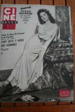 1954 Mag Susan Hayward John Barrymore Montgomery Clift