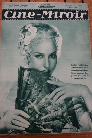 Magazine 1935 Daniele Parola Fred MacMurray May Robson Walt Disney Turandot