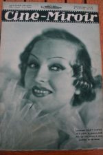 Magazine 1935 Colette Darfeuil Laurel And Hardy Fra Diavolo Pat Paterson