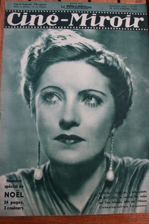 Magazine 1935 Marcelle Chantal Shirley Temple Curly Top Lilian Harvey Mona Goya