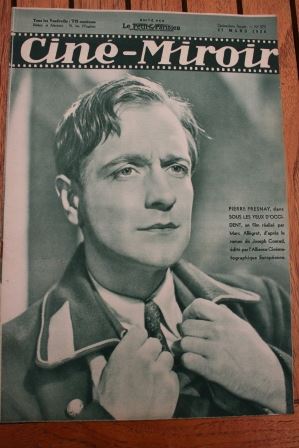 Magazine 1936 Pierre Fresnay Mireille Balin George Rigaud Gladys Swarthout