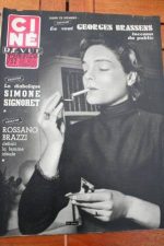 1955 Georges Brassens Rossano Brazzi Barbara Stanwyck