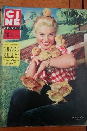 1956 Belinda Lee Grace Kelly Gerard Philipe Rock Hudson