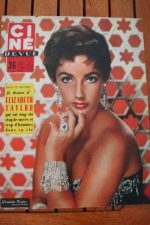 1956 Liz Taylor Elvis Presley Abbe Lane Esther Williams