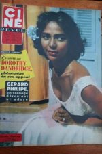 1957 Dorothy Dandridge Gerard Philipe Miss Universe