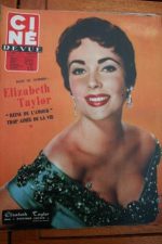 1957 Liz Taylor Cornel Wilde Rita Hayworth Rock Hudson