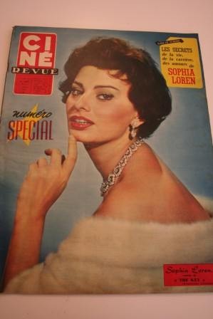 1958 Sophia Loren Kim Novak Tyrone Power Lana Turner
