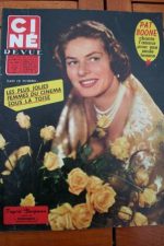 1958 Ingrid Bergman Pat Boone Lana Turner June Laverick