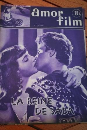 1953 Magazine Gino Cervi Leonora Ruffo Queen Of Saba