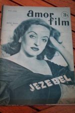 1953 Vintage Magazine Bette Davis Gary Merrill Jezebel