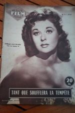 1955 Magazine Susan Hayward Tyrone Power Untamed