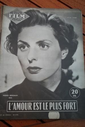 1955 Magazine Ingrid Bergman George Sanders