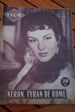 1955 Magazine Gino Cervi Yvonne Sanson Odile Versois