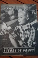 1956 Magazine Belinda Lee Alec Guinness Cecil Parker