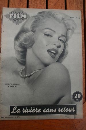 1955 Marilyn Monroe River Of No Return Rossana Podesta