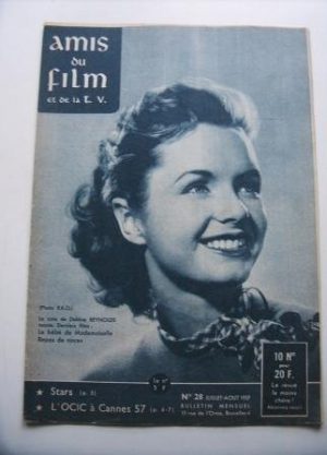 Vintage Magazine 1957 Debbie Reynolds On Cover