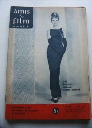 Vintage Magazine 1962 Audrey Hepburn On Cover