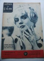 Vintage Magazine 1962 Corinne Marchand On Cover