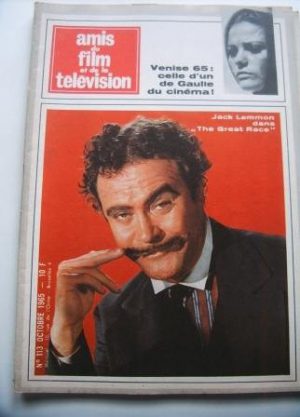 Vintage Magazine 1965 Jack Lemmon On Cover