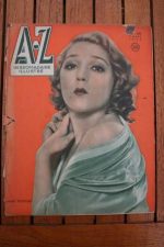 1935 Vintage Magazine Mary Pickford On Front Cover