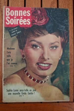 1959 Vintage Magazine Sophia Loren