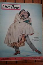 1955 Magazine Cyd Charisse Gene Kelly Suzan Ball