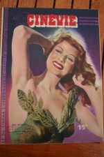 1947 Vintage Magazine Rita Hayworth Linda Darnell