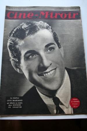 1946 Luis Mariano Humphrey Bogart Maria Montez Sabu