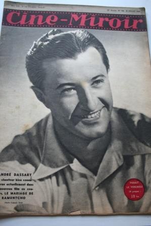 1946 Dassary Gene Tierney Dana Andrews Merle Oberon