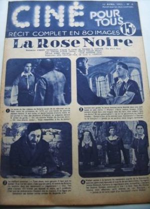 Original 1951 Tyrone Power Orson Welles The Black Rose