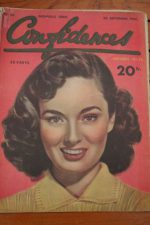 1949 Vintage Magazine Ann Blyth