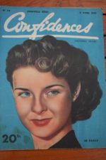 1949 Vintage Magazine Jean Peters