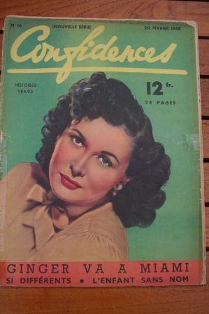 1948 Vintage Magazine Sonia Holm | Starducine