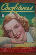 1940 Vintage Magazine Betty Field