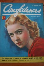 1939 Vintage Magazine Cecilia Parker