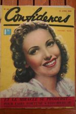 1940 Vintage Magazine Linda Darnell