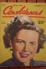 1948 Vintage Magazine Vanessa Brown