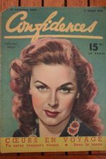 1948 Vintage Magazine Margaret Chapman