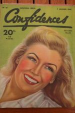 1949 Vintage Magazine Nancy Saunders