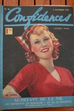 1938 Vintage Magazine Ginger Rogers