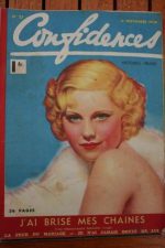 1938 Vintage Magazine Mary Carlisle