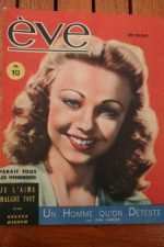 Vintage Magazine 1946 Dany Robin