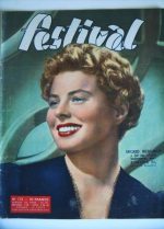 Vintage Magazine 1952 Ingrid Bergman