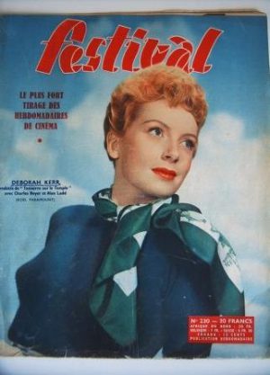 Vintage Magazine 1953 Deborah Kerr