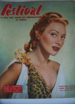 Vintage Magazine 1953 Martine Carol