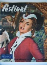 Vintage Magazine 1953 Renee Saint Cyr Bourvil