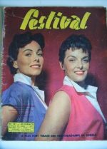 Vintage Magazine 1955 Jane Russell Jeanne Crain