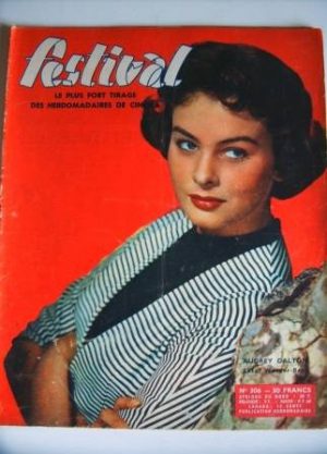 Vintage Magazine 1955 Audrey Dalton