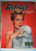 Vintage Magazine 1956 Genevieve Kervine Marijo Farges