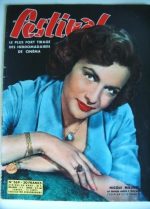 Vintage Magazine 1956 Nicole Maurey Louis De Funes